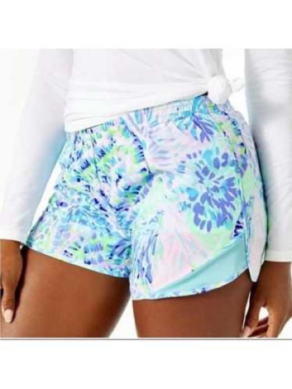 Lilly Pulitzer Luxletic Ocean Trail Shorts